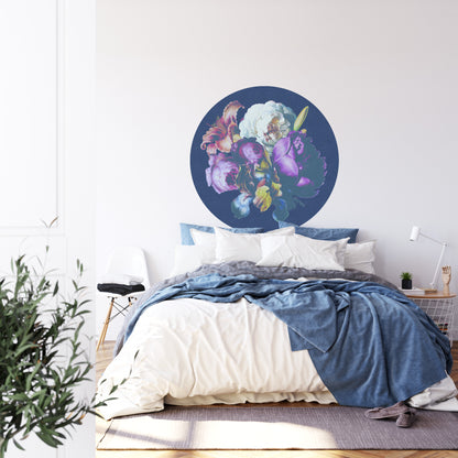 Circular Mural The Bouquet I