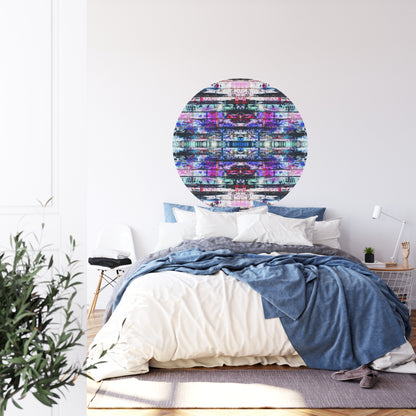 Circular Mural Urban Kaleidoscope