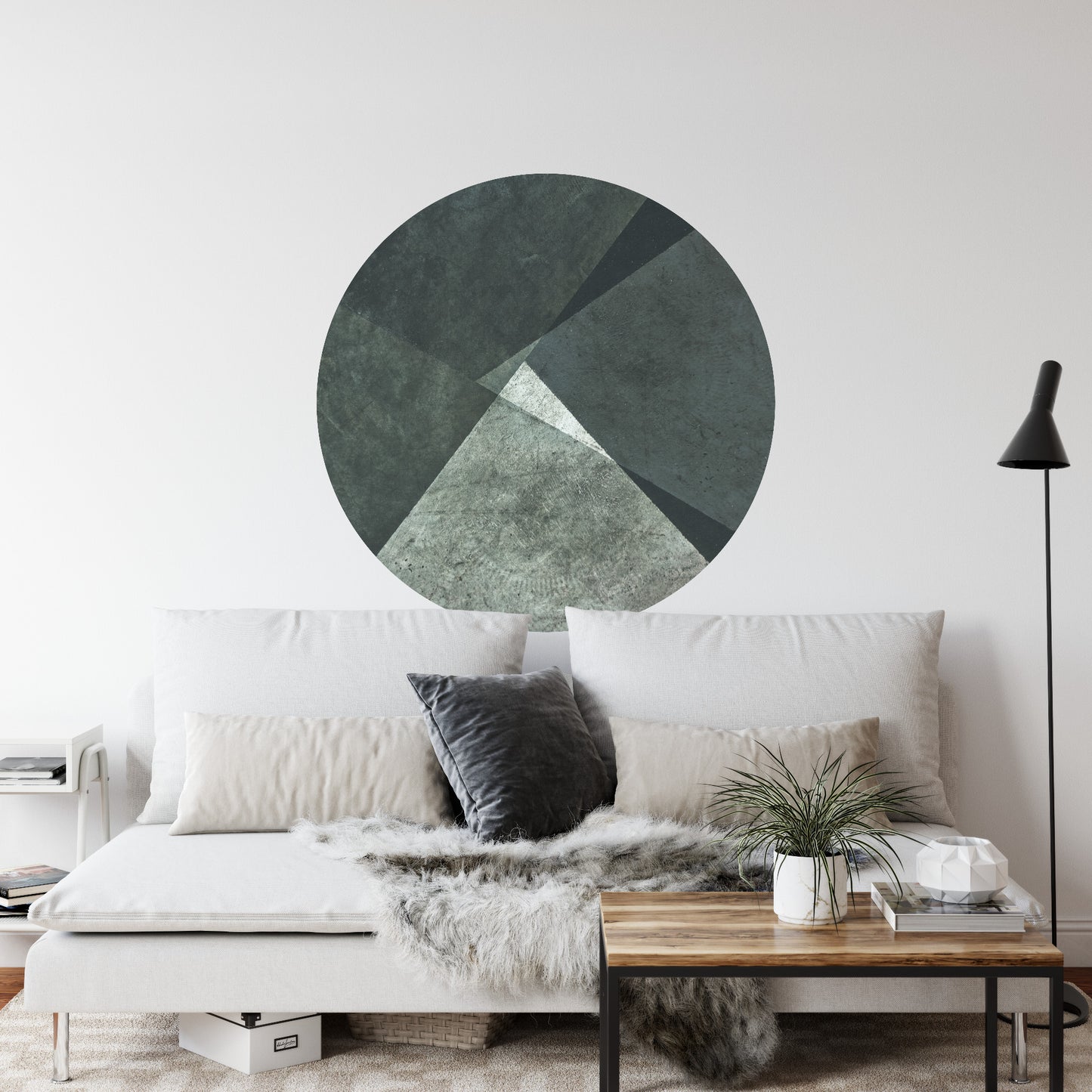 Circular Mural Pavimento By Gilbert Claes