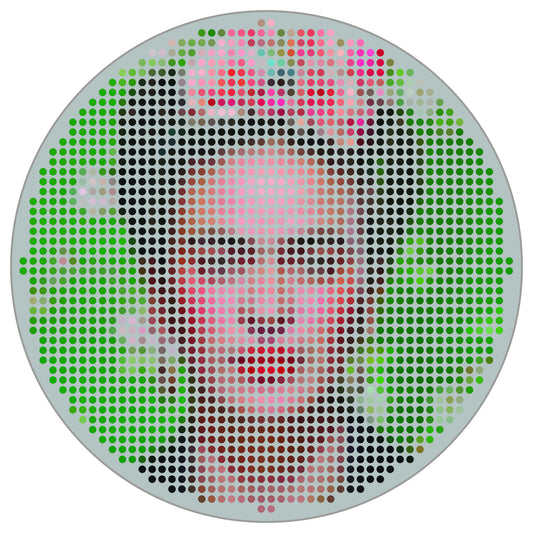 Circular Mural Iconiq Frida