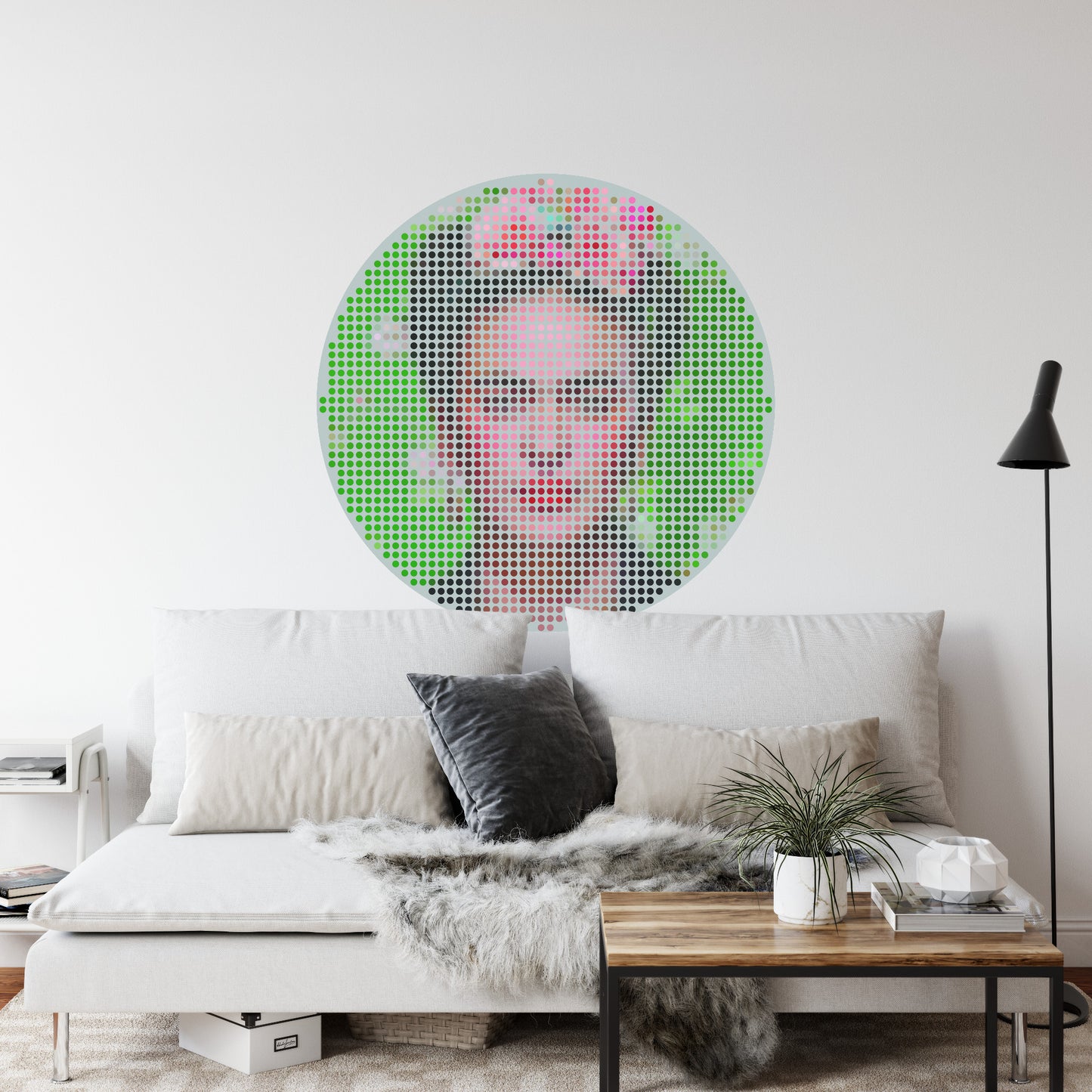 Circular Mural Iconiq Frida