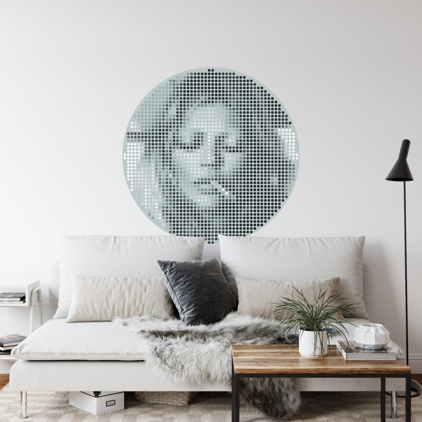 Circular Mural Iconiq Kate