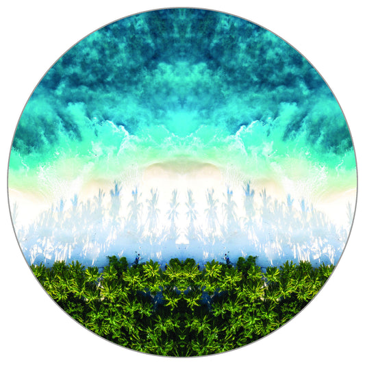 Circular Mural Castaway