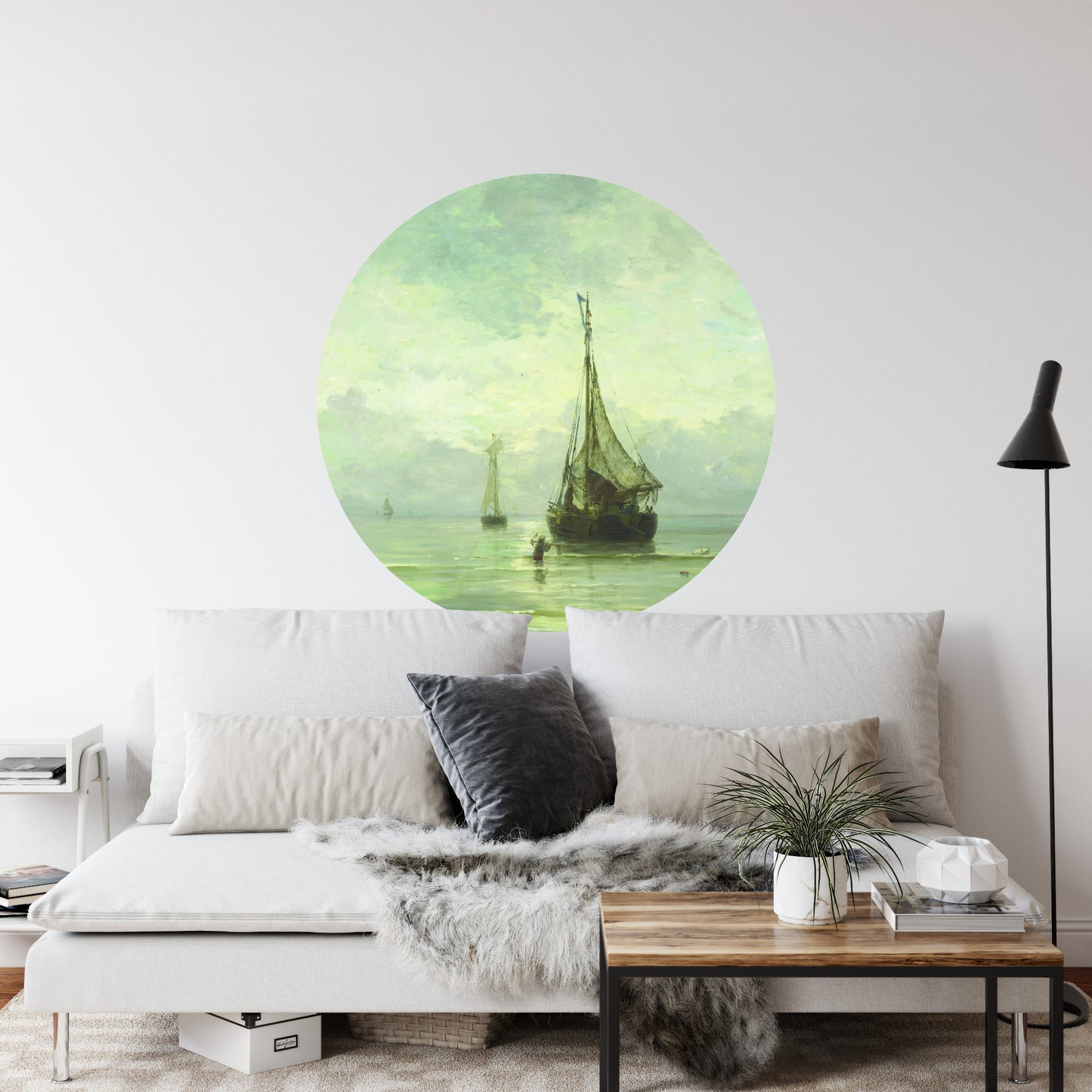 Circular Mural Kalme Zee