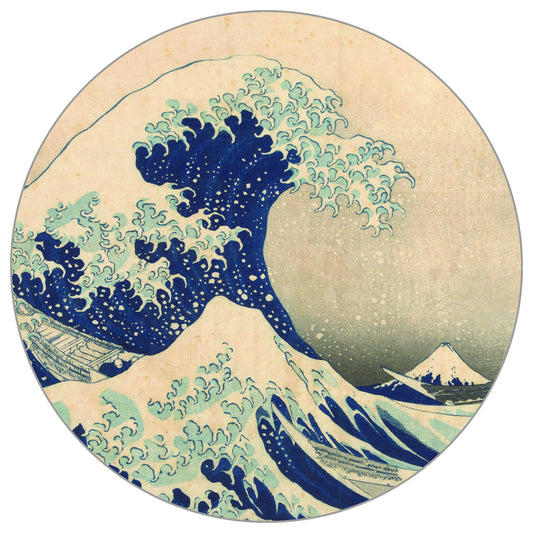 Circular Mural The Wave