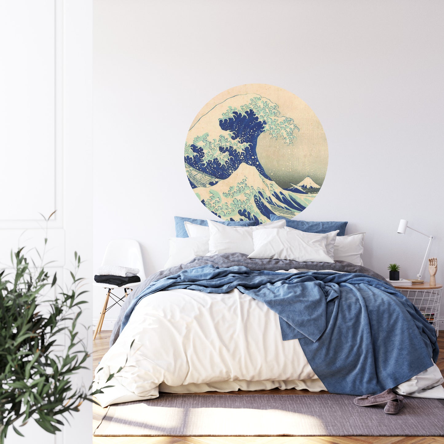 Circular Mural The Wave