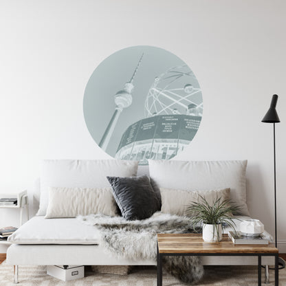 Circular Mural Berlin Halftone