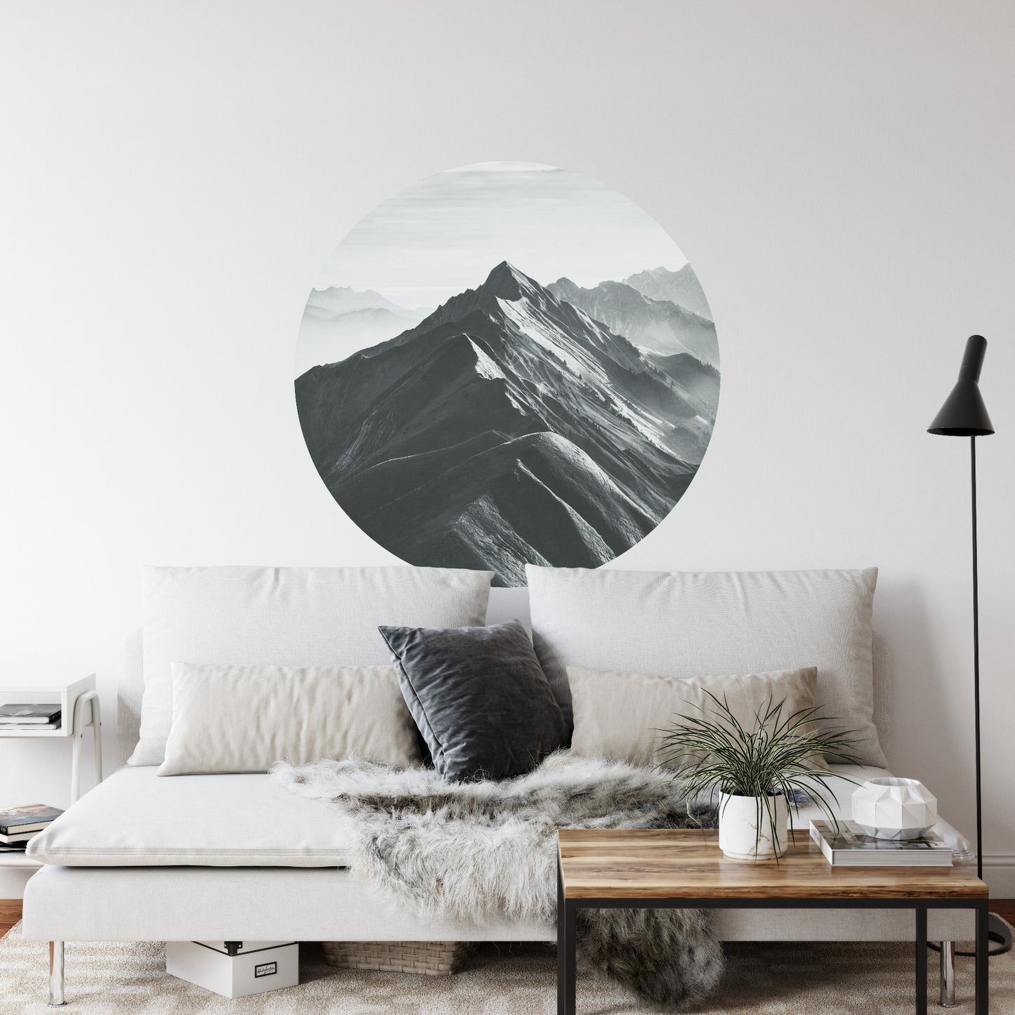 Circular Mural The Peak