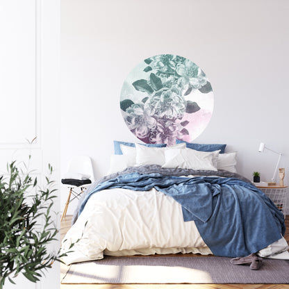 Circular Mural Blooming
