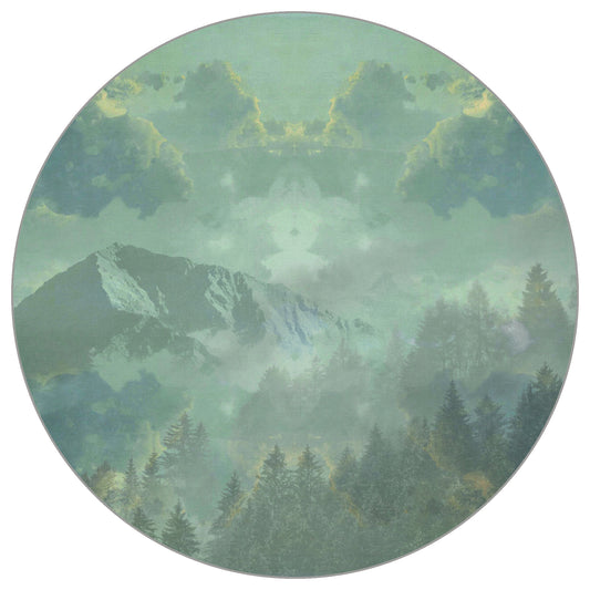 Circular Mural Forest Dreaming