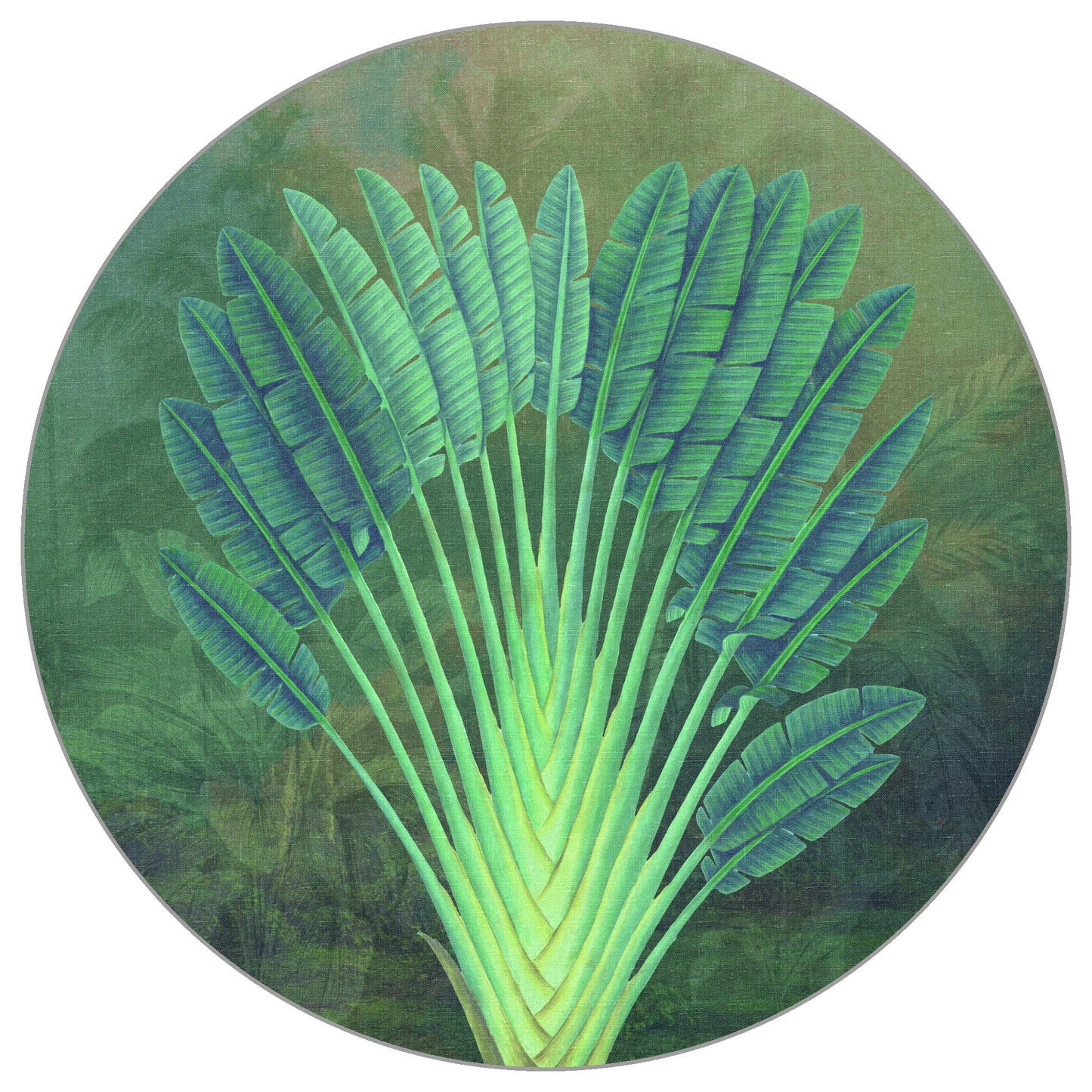 Circular Mural Tropical Depths I