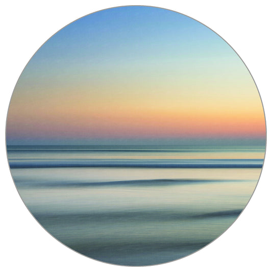 Circular Mural Ombregraphic Sunset