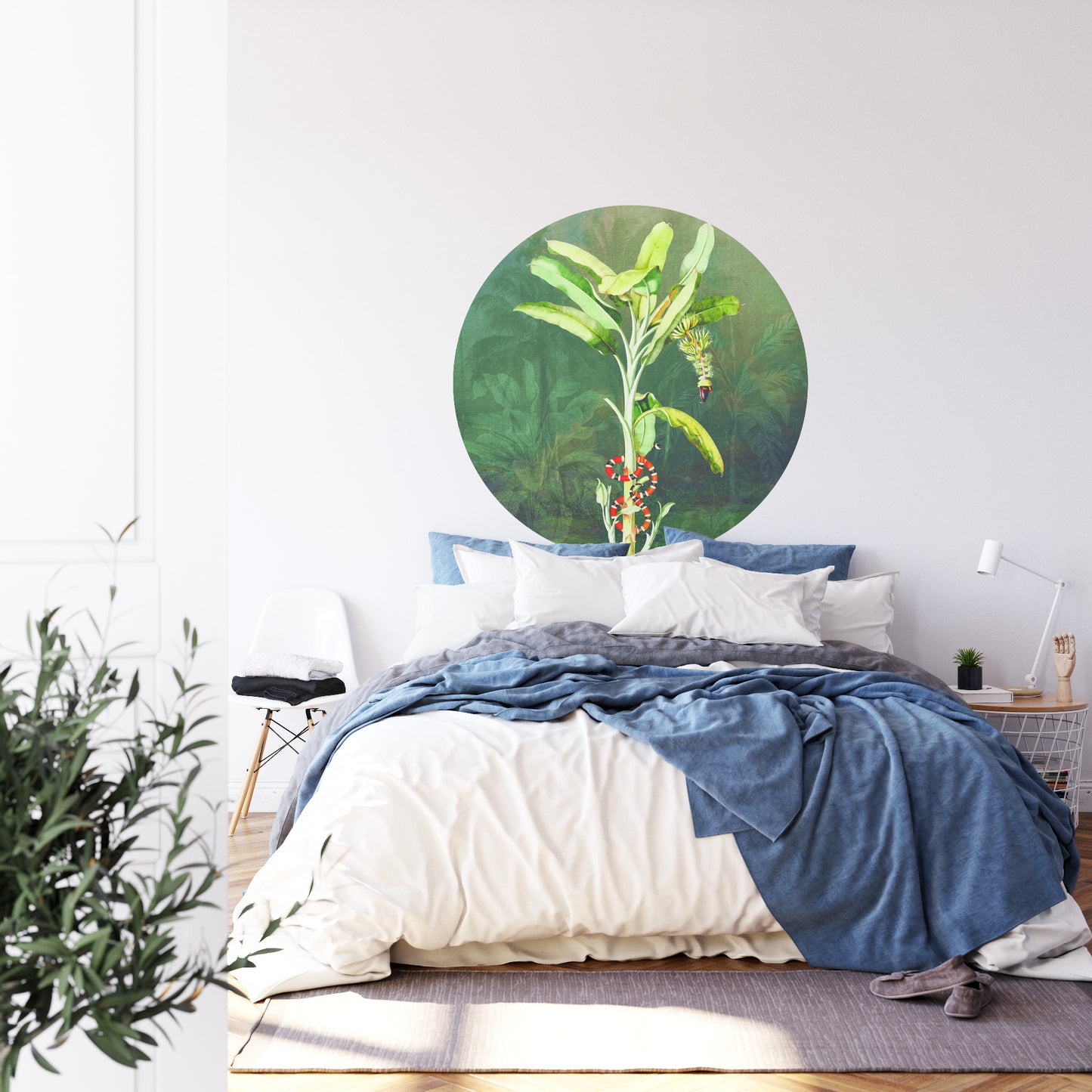 Circular Mural Tropical Depths Ii