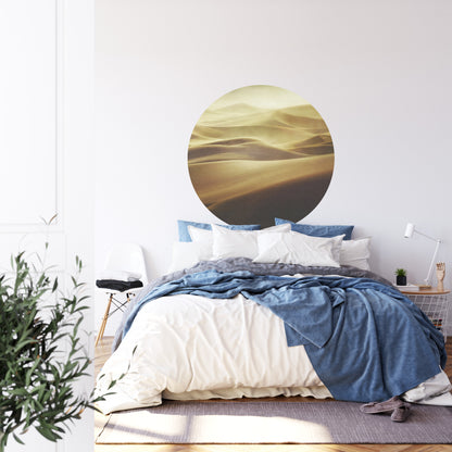 Circular Mural Alone By Mirko Vecernik