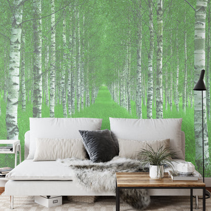 Square Wallmural The Tunnel By Christian Lindsten