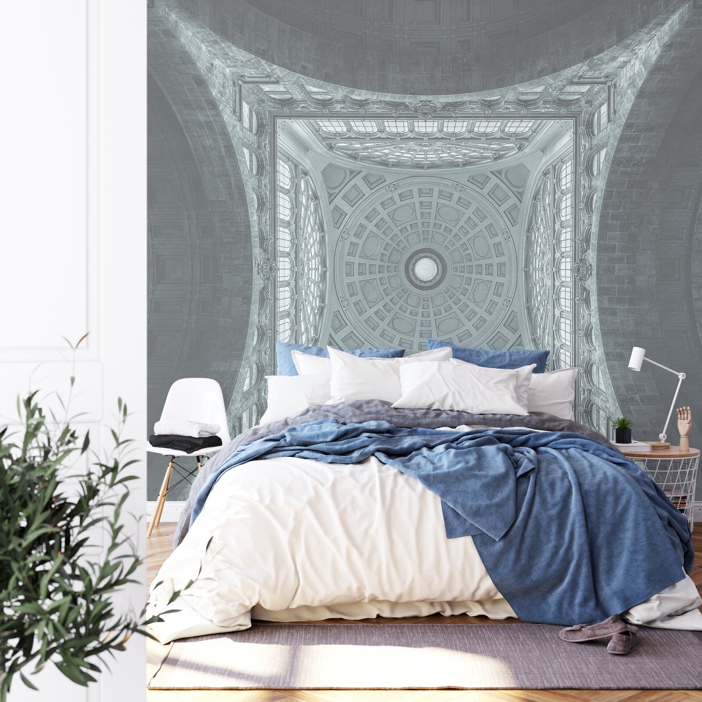 Square Wallmural The Dome By Jef Van Den