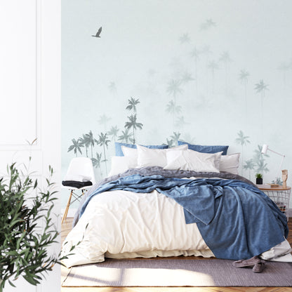 Square Wallmural Cocora Valley By Alexey Malashin