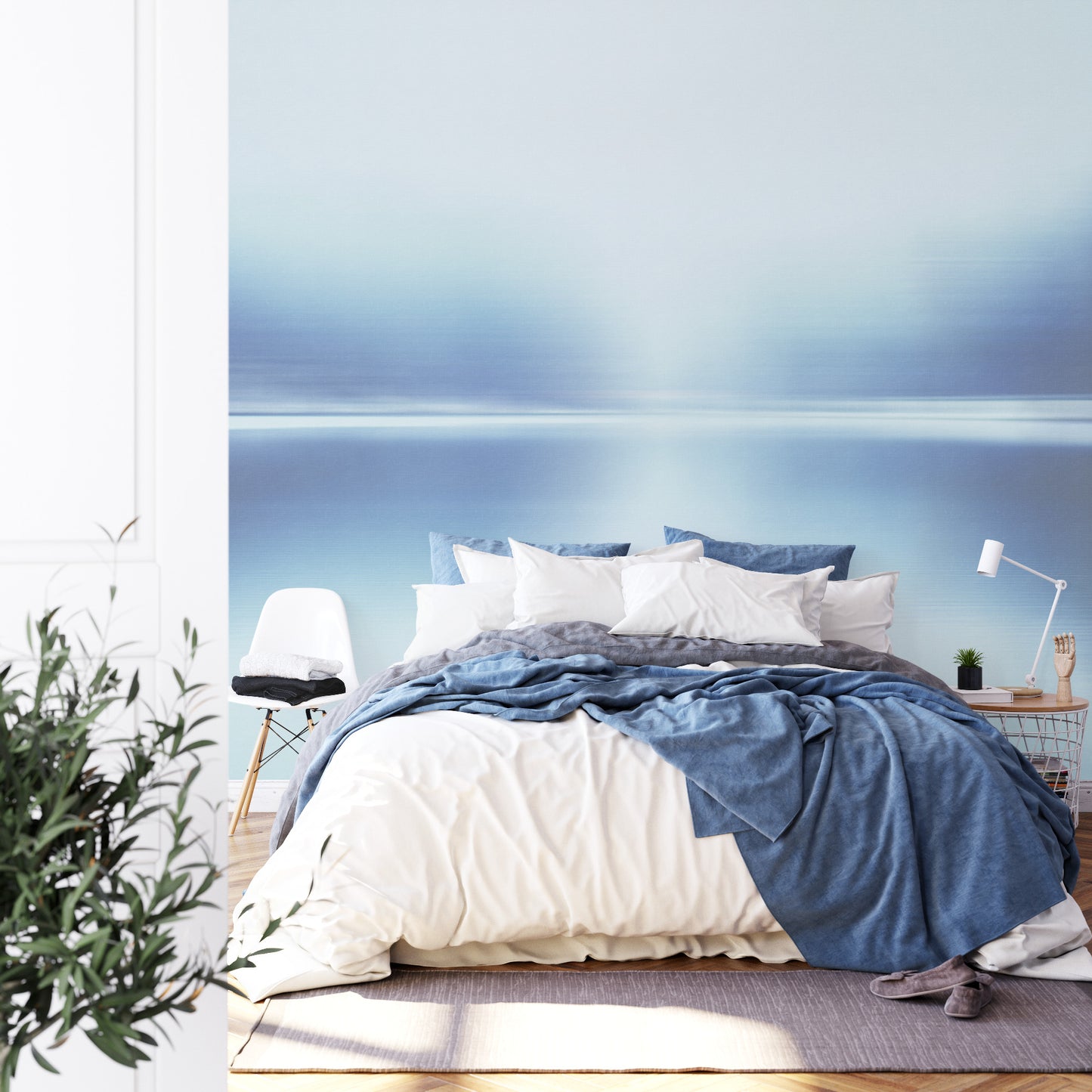 Square Wallmural Ombregraphic Winter