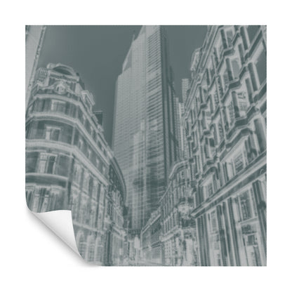 Square Wallmural London Halftone