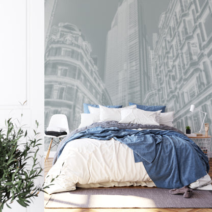 Square Wallmural London Halftone