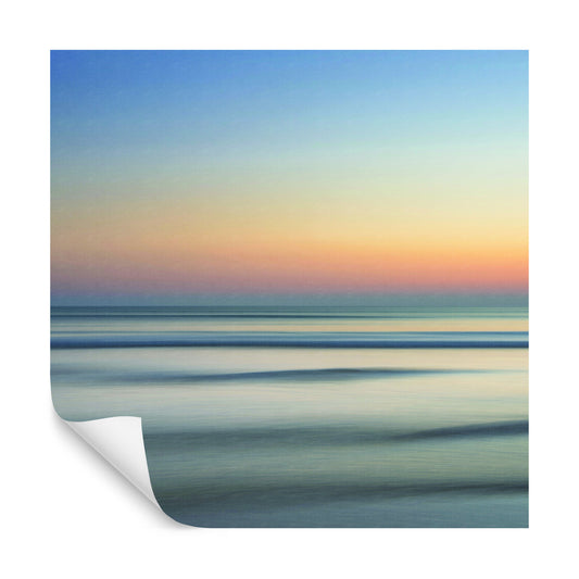 Square Wallmural Ombregraphic Sunset