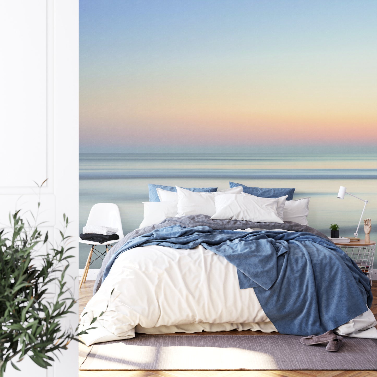 Square Wallmural Ombregraphic Sunset