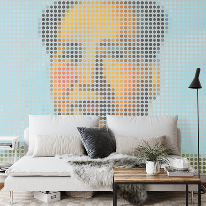 Square Wallmural Iconiq Mao