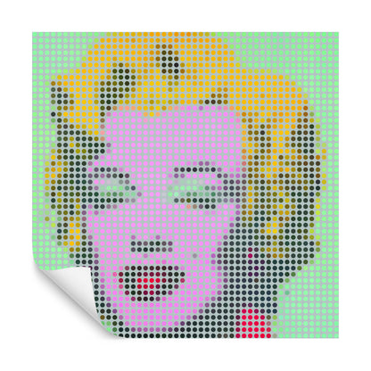 Square Wallmural Iconiq Marilyn
