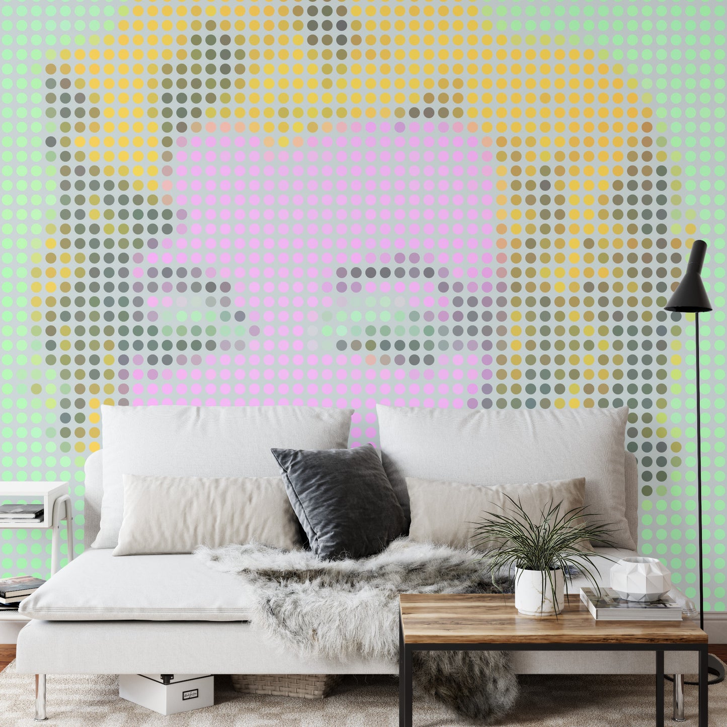 Square Wallmural Iconiq Marilyn