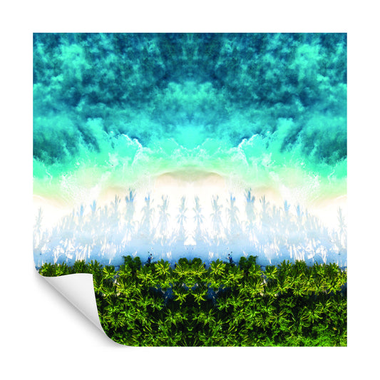 Square Wallmural Castaway