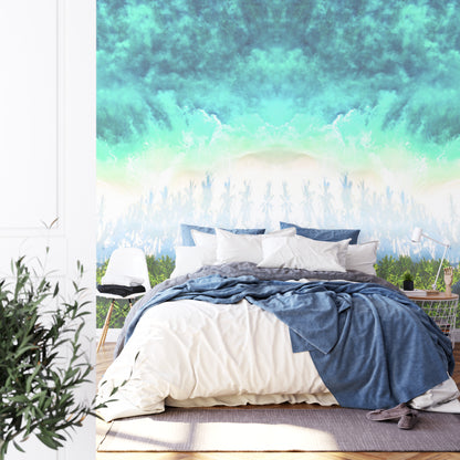 Square Wallmural Castaway