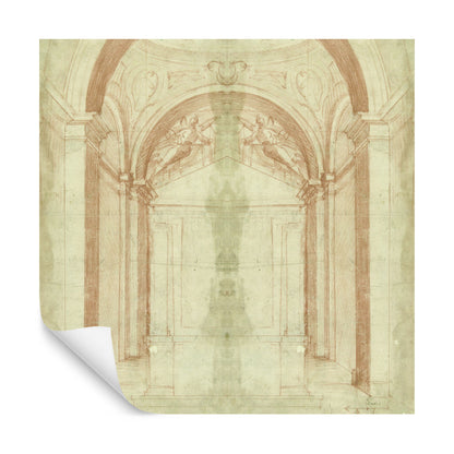 Square Wallmural Arches