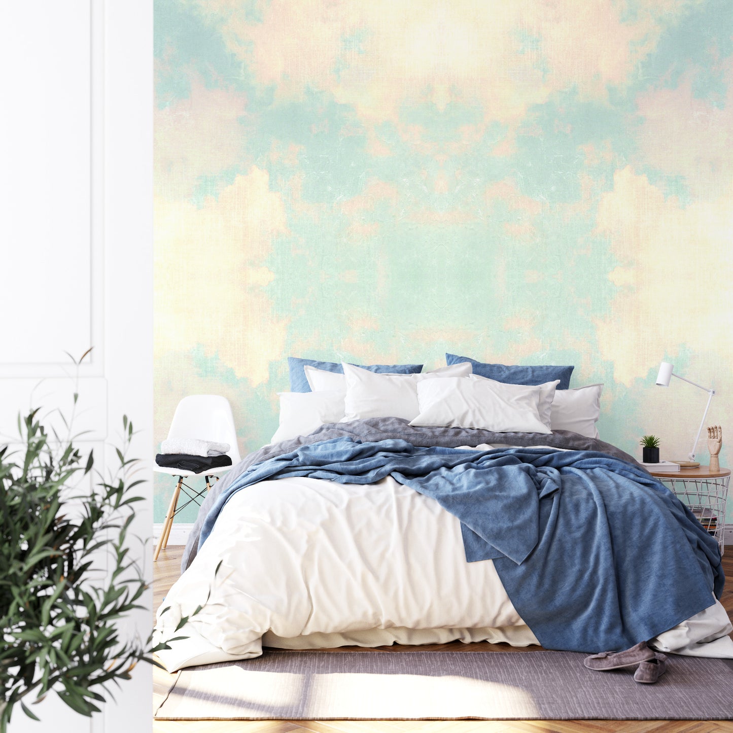 Square Wallmural Cloudscape Ii