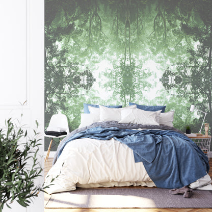 Square Wallmural Look Up