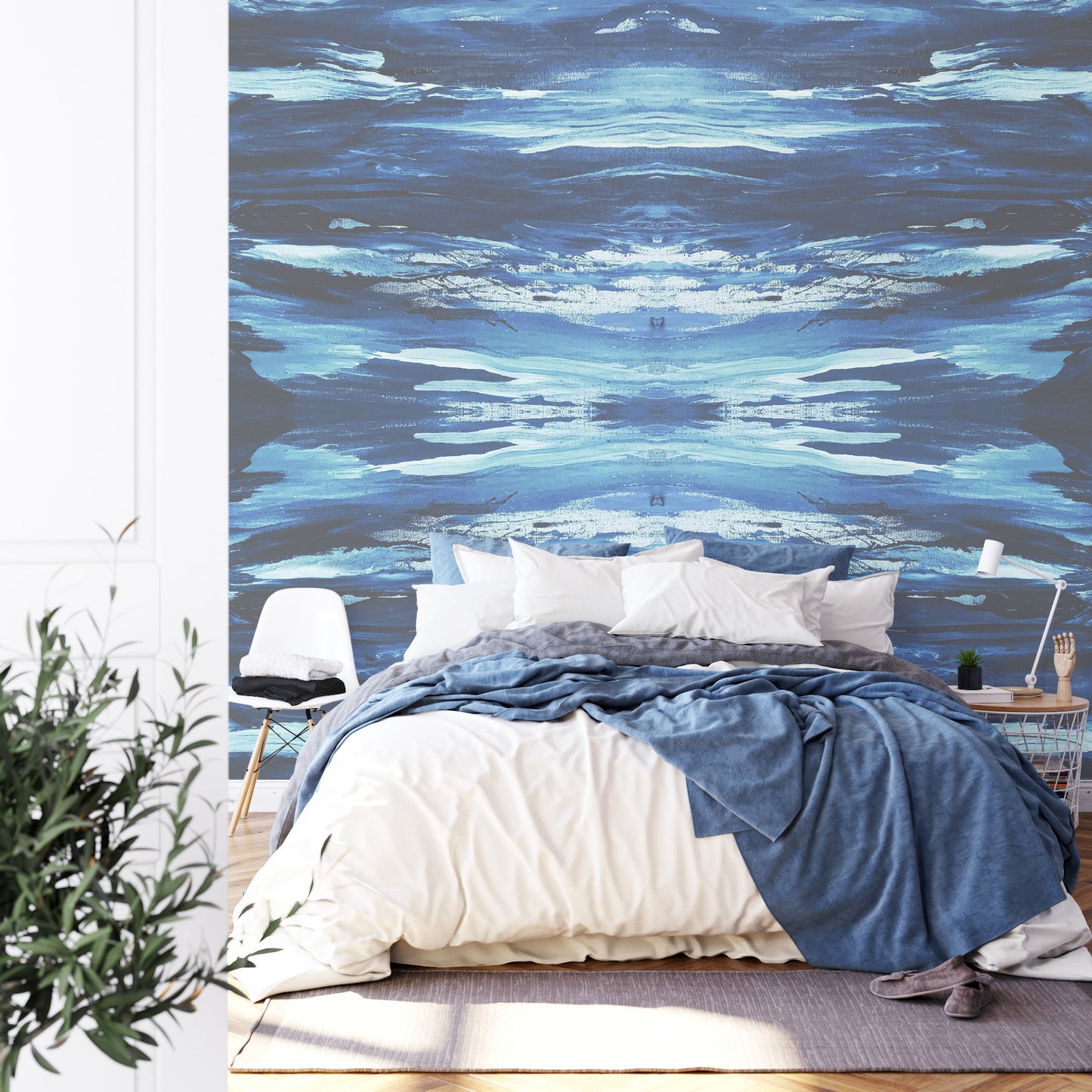 Square Wallmural Out To Sea
