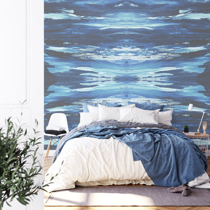 Square Wallmural Out To Sea