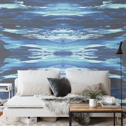 Square Wallmural Out To Sea