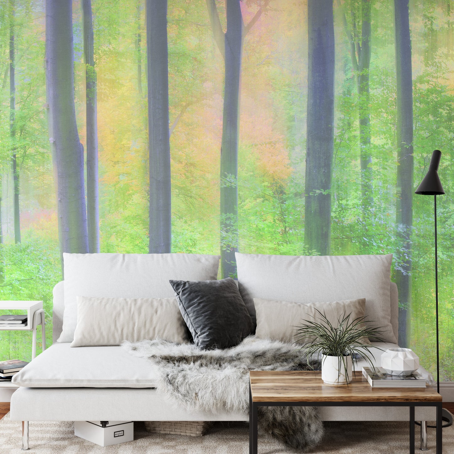 Square Wallmural Dreamy By Jochen Burger