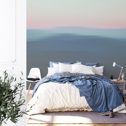 Square Wallmural Ombregraphic Hills