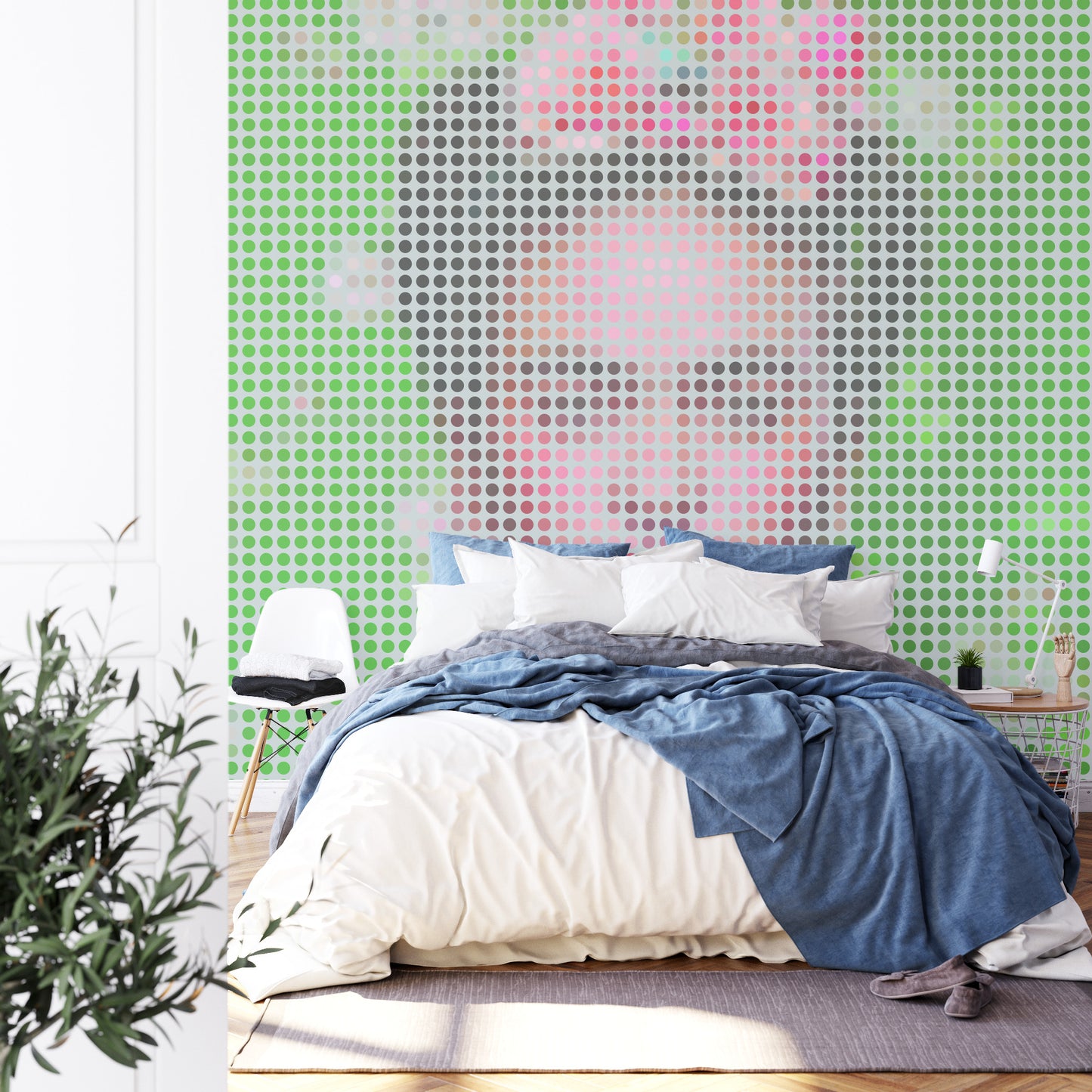 Square Wallmural Iconiq Frida