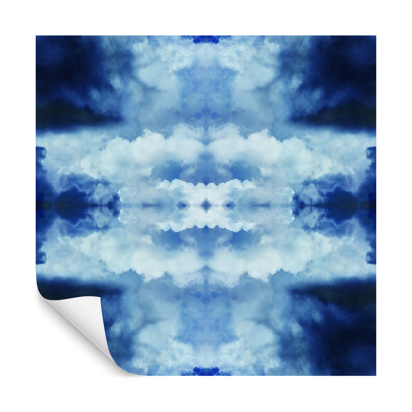 Square Wallmural Cloudscape