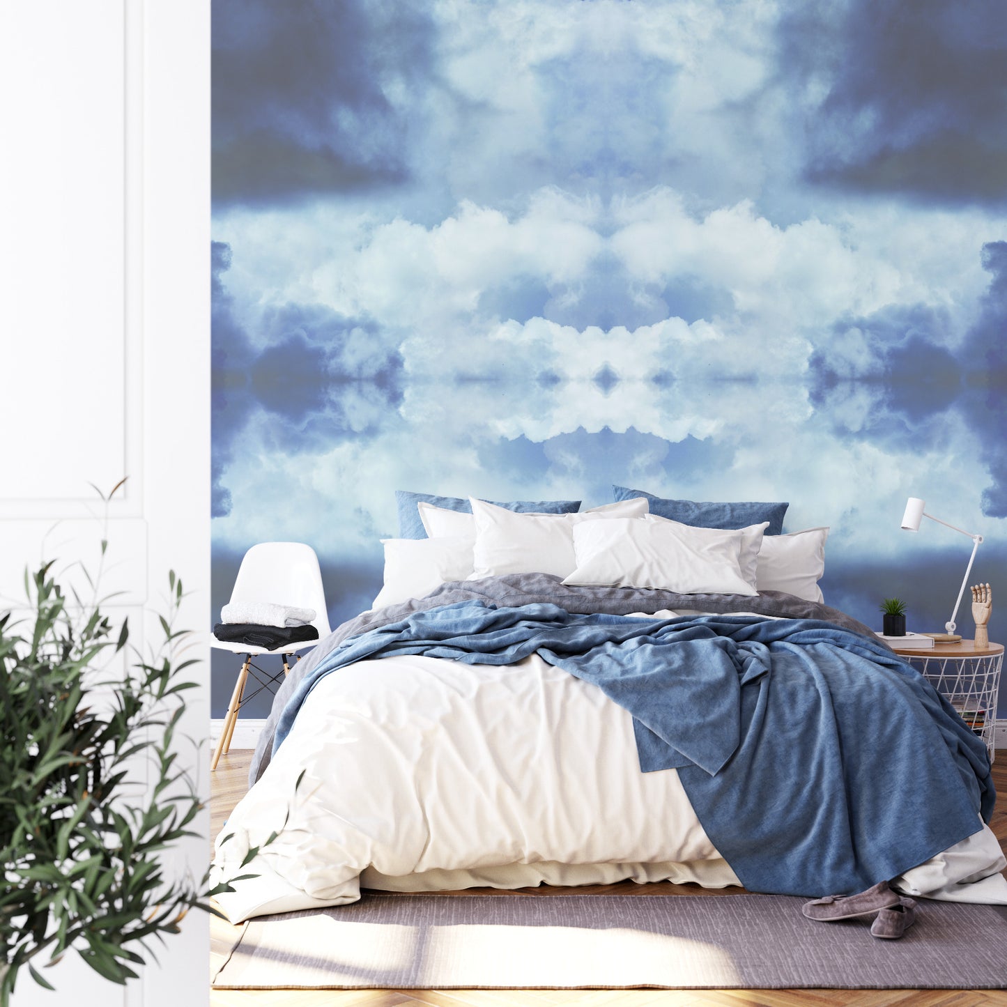 Square Wallmural Cloudscape