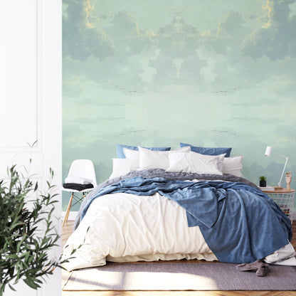 Square Wallmural Cloudscape Iii