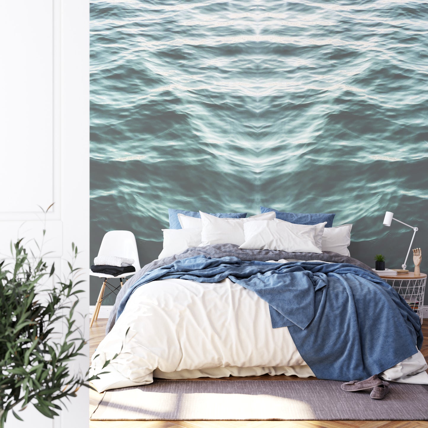 Square Wallmural Ripple