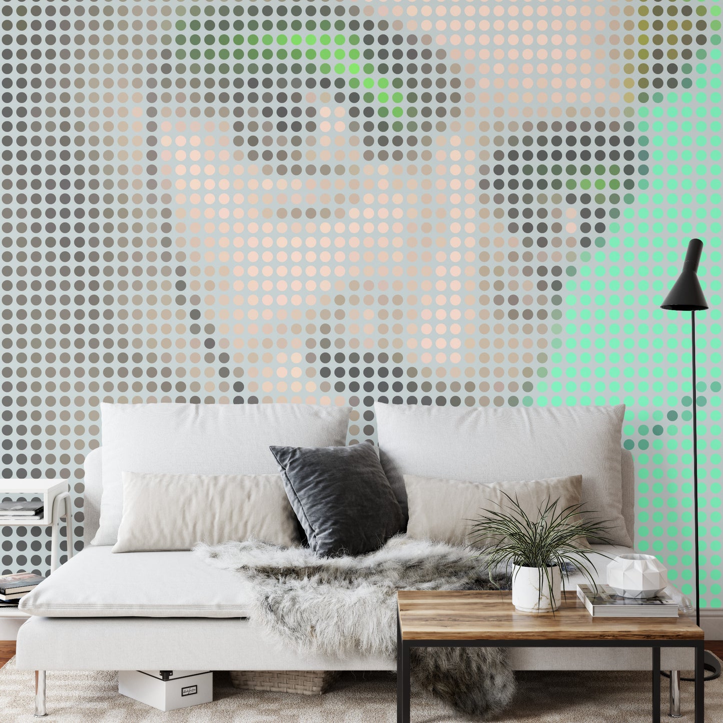 Square Wallmural Iconiq Salvador