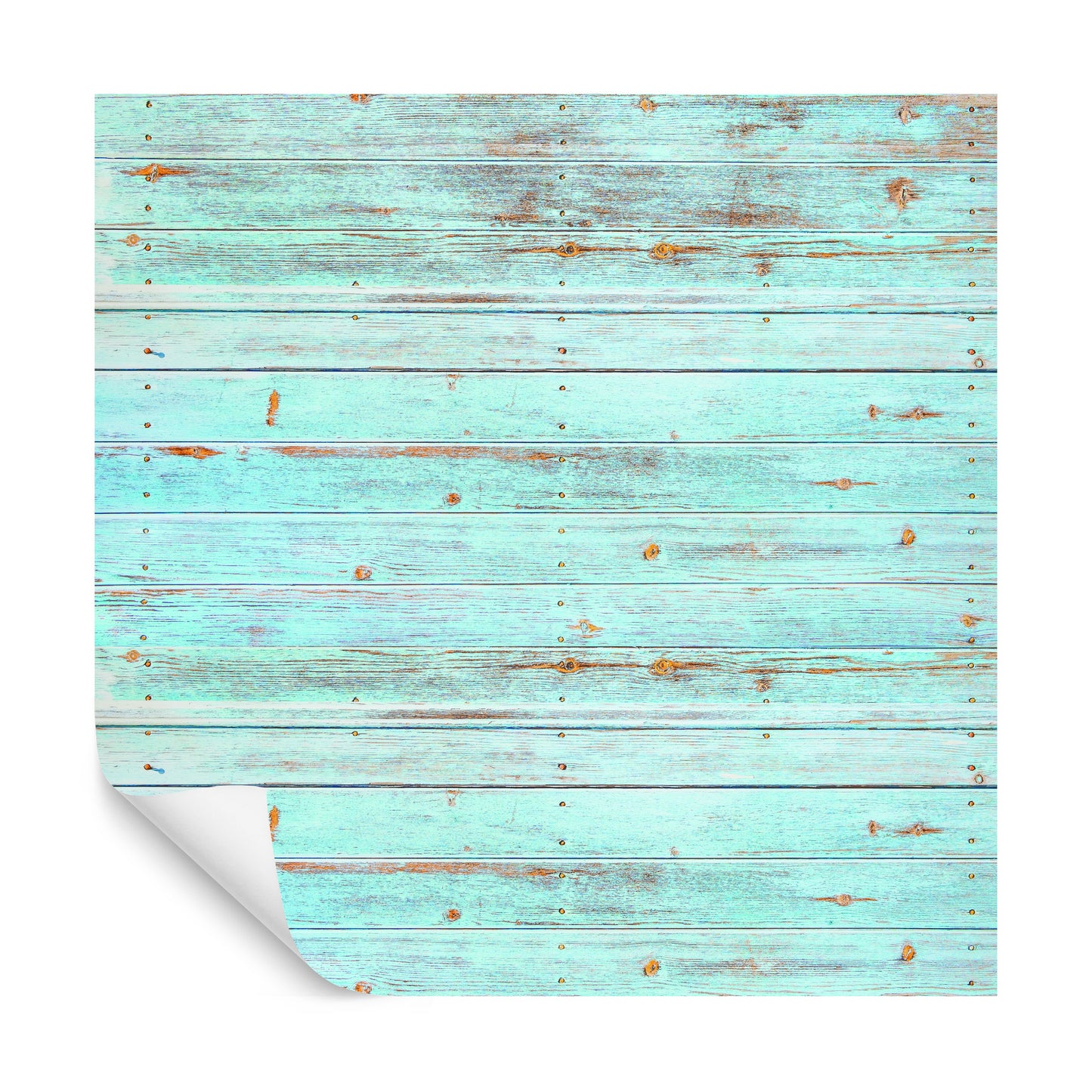Square Wallmural Shoreline Planks