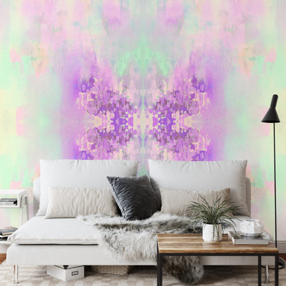 Square Wallmural The Butterfly
