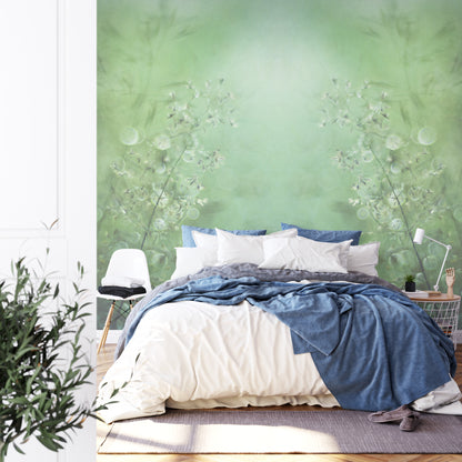 Square Wallmural Grasses By Nel Talen