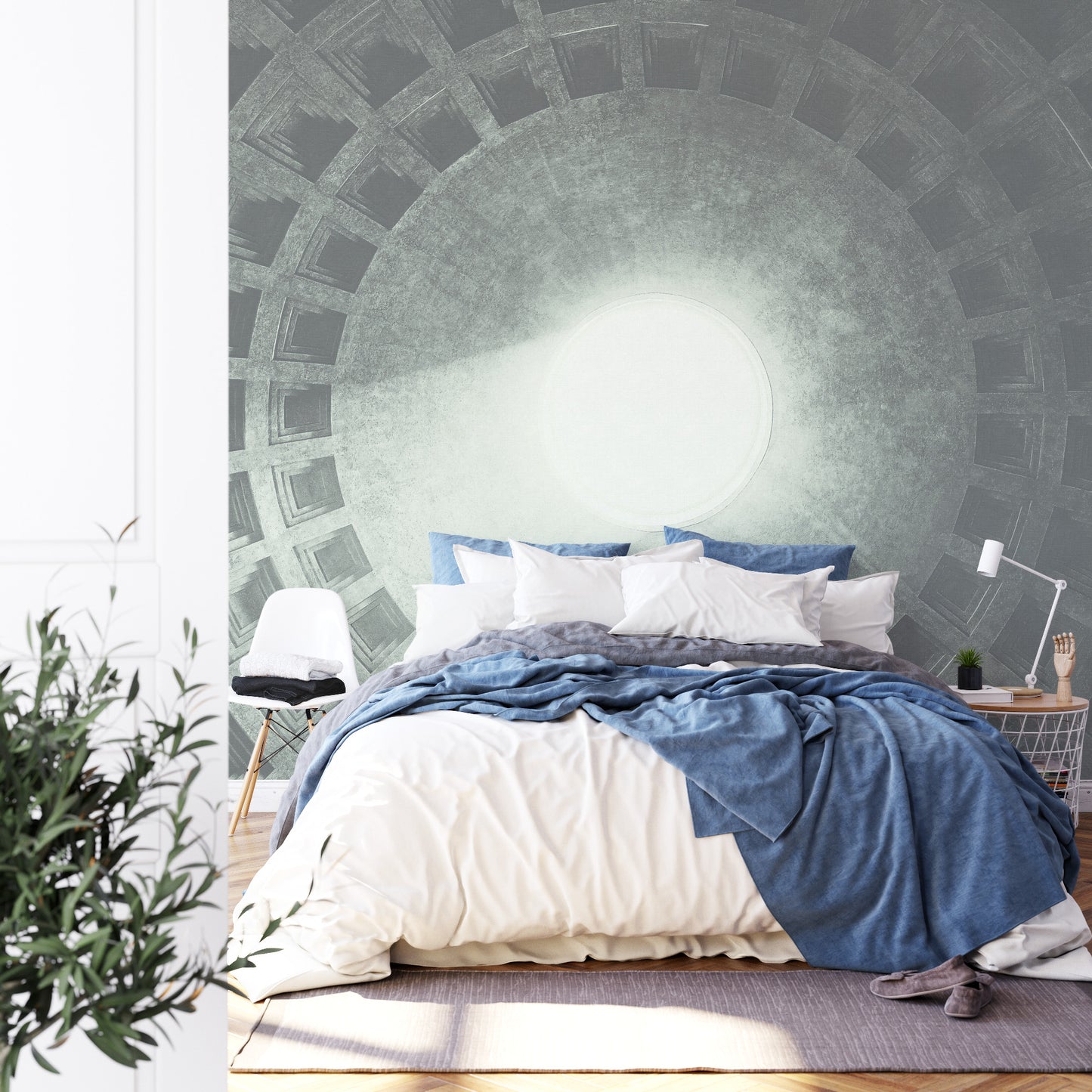 Square Wallmural 13:00 By Marian Munteanu