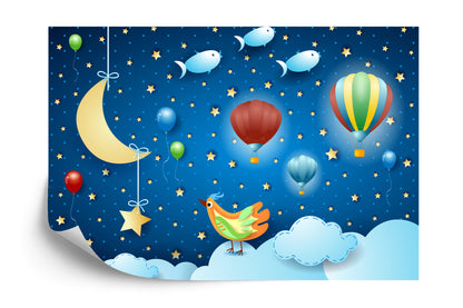 Photomural For Children - Magic Night